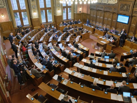 Plenum von oben